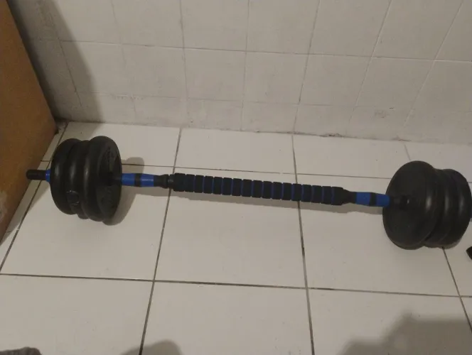 Barra para treino até 10 kg