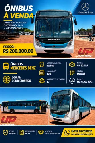 NEOBUS MEGAPLUS MERCEDES BENS 2016