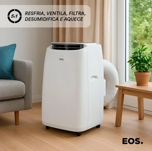 Pra sair Ar condicionado EOS 14.000Btus quente e frio inverter novinho usado bem pouco