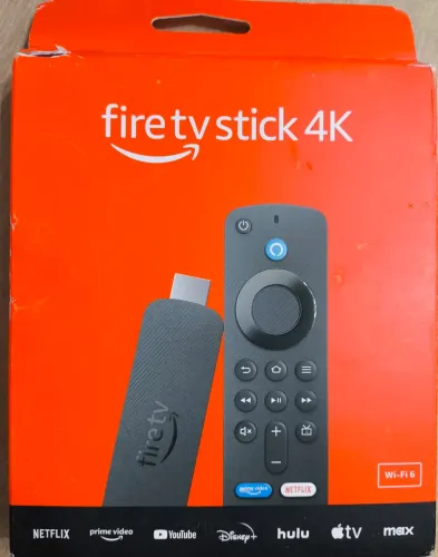 Amazon Fire Stick 4k wi-fi 6 Alexa Por Voz Inteligente C
