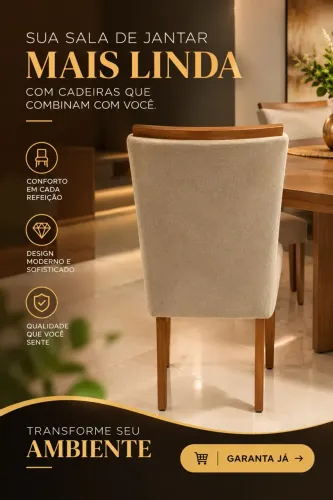 Cadeiras de jantar