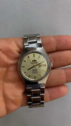 Orient três estrelas automático - REVISADO