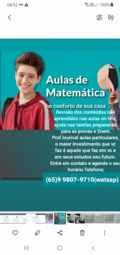 Professor Particular de Matemática 