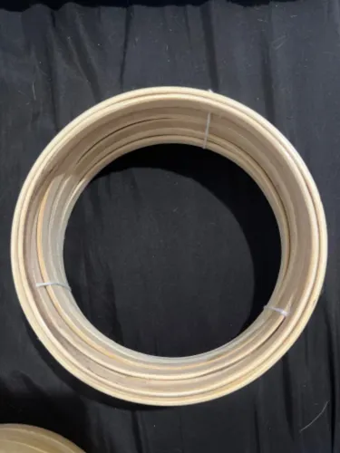Bastidor madeira 20cm para artesanato 