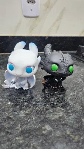 Funko Pop Banguela e Furia da Luz | Como Treinar o seu Dragão