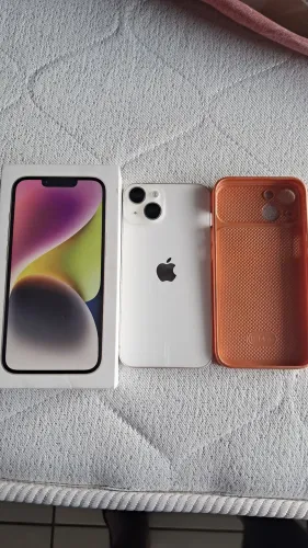 Troco iphone 14 128gb por poco da linha f7 motivo não me adaptei com o sistema iOS