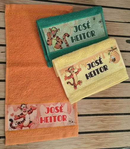 Toalhinha personalizada escolar pra lancheira  a partir de $10