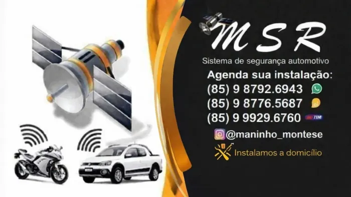 Instalamos Corta Corrente Bloqueador Alarme Rastreador Apartir 150 reais.