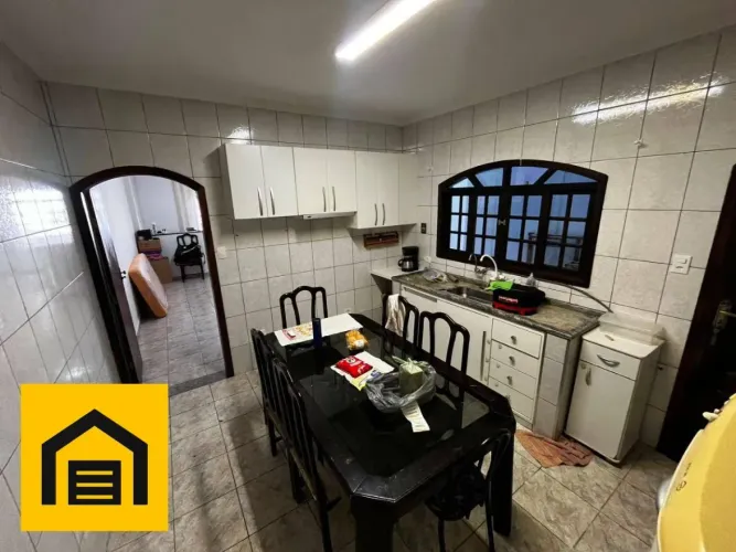 Casa com 4 dormitórios para alugar, 100 m² por R$ 3.160,00/mês - Vila Magini - Mauá/SP