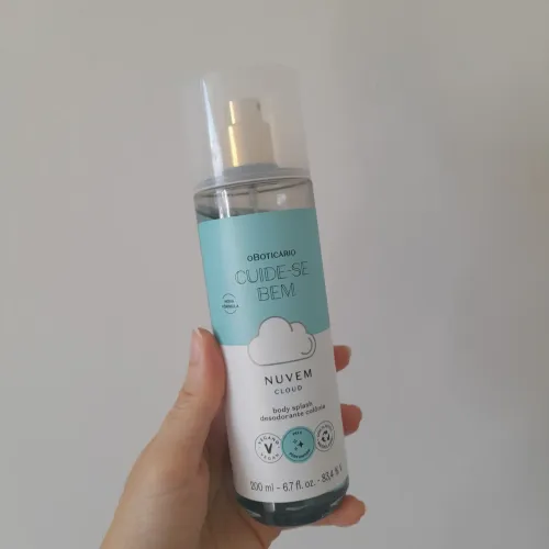 Body splash Cuide-se Bem Nuvem