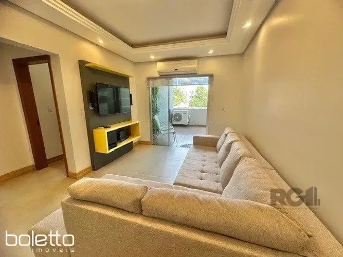 Boletto Imóveis aluga excelente apartamento 2 dormitórios, Mobiliado, em Canoas, Bairro No