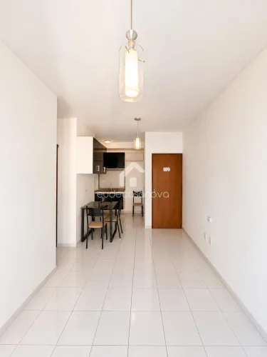 Apto Res. Espanha, 2 qts, Semi-Mobiliado