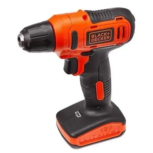 Parafusadeira e Furadeira Black+Decker LD12S 12V com Bateria Código: CT-0005