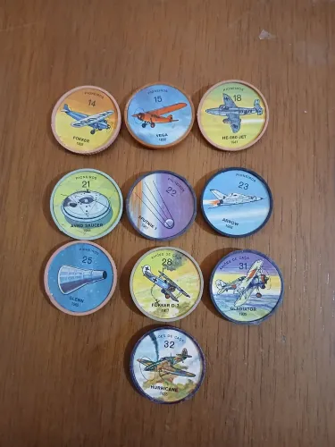 Chapinhas Kibon Colecionáveis 10 Un