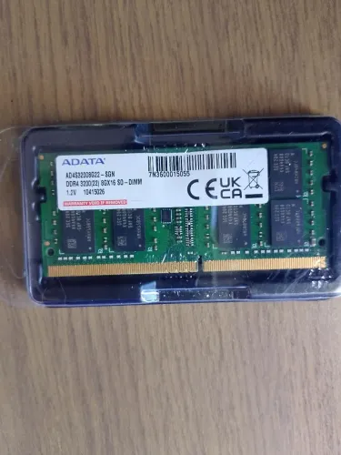 Memória 8Gb Adata DDR4 3200 Notebook Nova - envio olxpay
