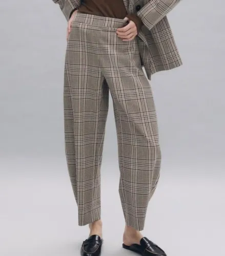 Calça Xadrez Zara