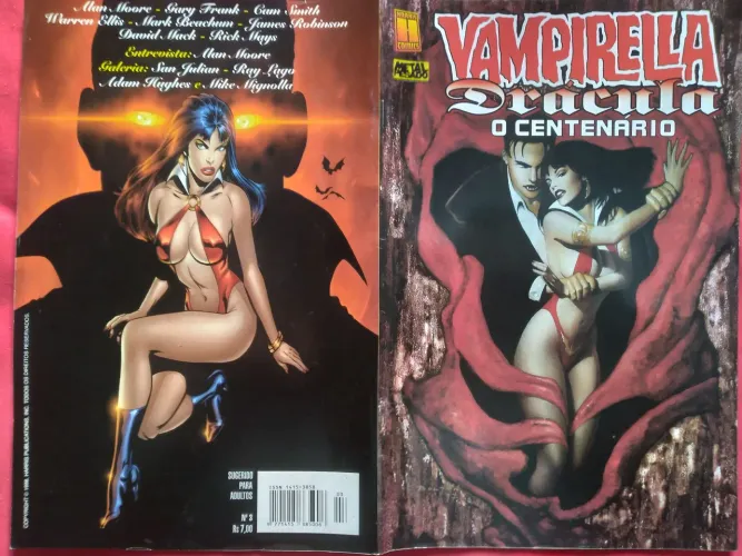 HQ VAMPIRELLA - DRÁCULA O CENTENÁRIO