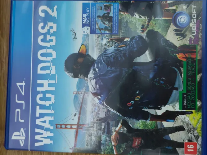 Watch dogs 2 PS4 usado