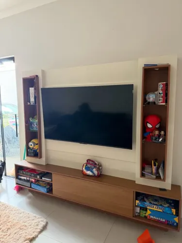 Painel ripado TV