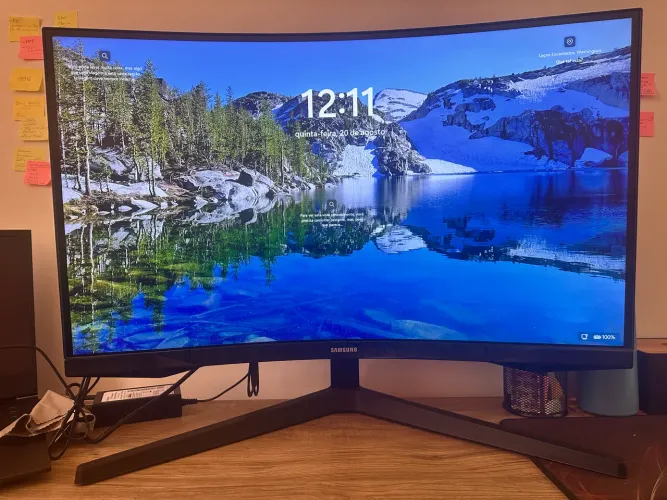 Monitor Gamer Samsung Odyssey G5, 27 , Qhd, 165hz Cor Preto