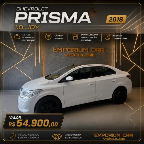 Chevrolet Prisma Sed. Joy/ LS 1.0 8V Flexpower 4P 2018