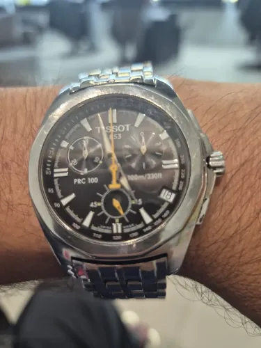 Relógio TISSOT PRC100 CRONÓGRAFO QUARTZ - ÓTIMO ESTADO