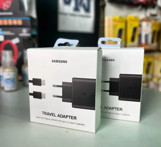 Carregador Samsung 45w travel adapter turbo completo