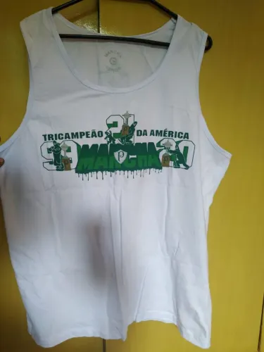 Camiseta Arregata Mancha Verde Palmeiras M Nova