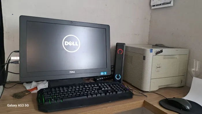 Computador All One Dell + Impressora Samsung Ml-3750ND funcionando perfeitamente