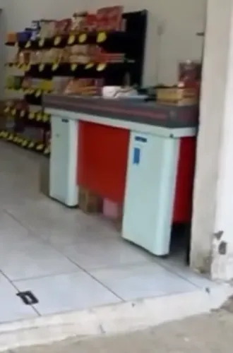 Caixa Checkout mercadinho