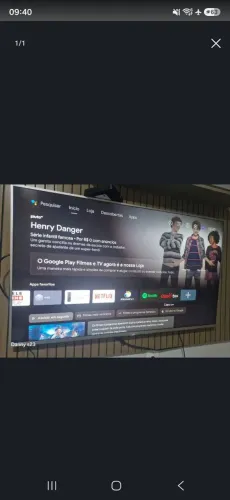 Vendo tv de 50 polegadas smart 4 k