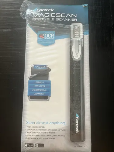 Fortrek MagicScan Portable Scanner SCAN-1001