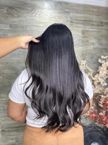 Cabelo brasileiro do Sul 60cm 190g