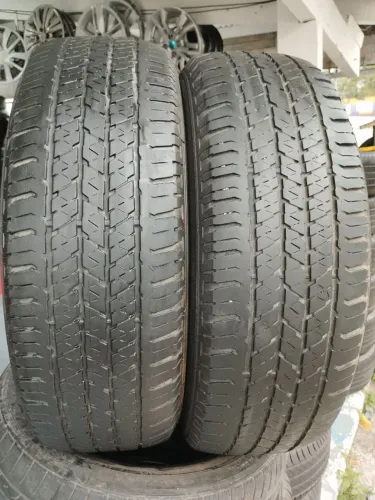 Pneu 215/65/16 Bridgestone Dueller - 80% Borracha, ótimo estado