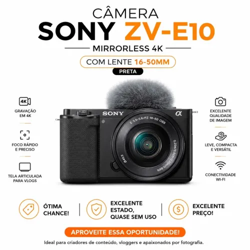 Camera Sony ZV-E10