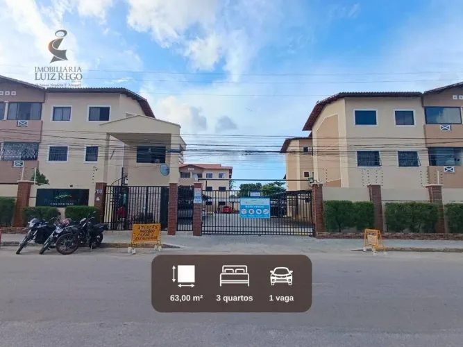 Aluga apartamento na Maraponga com 3 quartos.