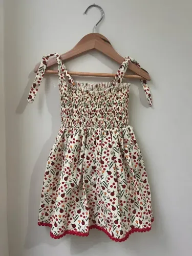 Vestido Infantil Menina, joaninha
