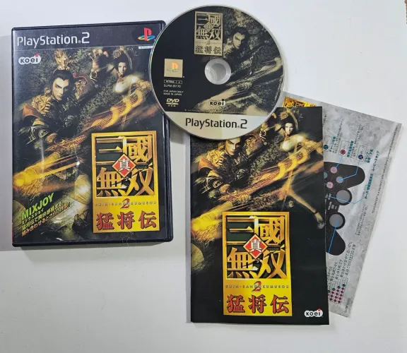 Shin Sangoku Musou 2 Ps2 original Japonês seminovo