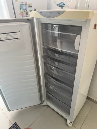 Freezer Brastemp Frost Free Vertical 228l Cor Branco