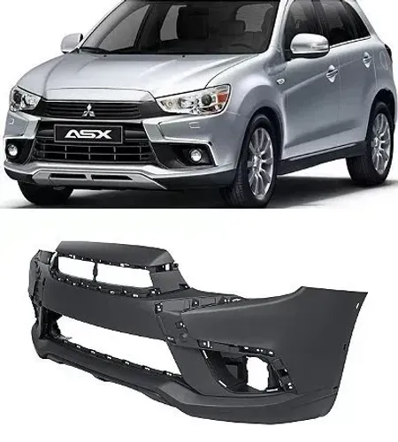 Parachoque Dianteiro Mitsubishi ASX 2016 à 2018 - Furo Farol Auxiliar - FPI