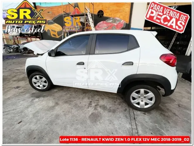 Sucata Renault Kwid 