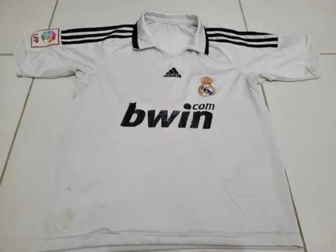 Camisa Infantil Original De Futebol adidas Real Madrid