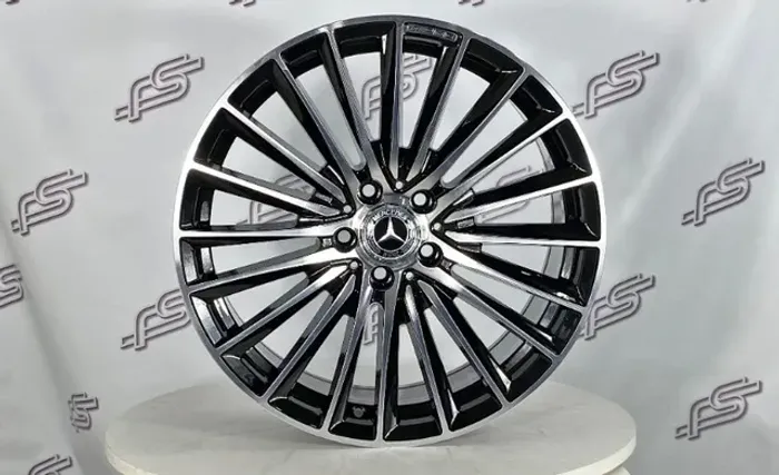 JogRodas Mercedes C-200 Preto Diamantado 5x112 - 19x8