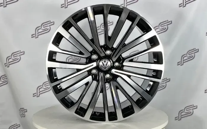 Rodas Vw Amarok Preto Diamantado 5x120 - 20x8,5