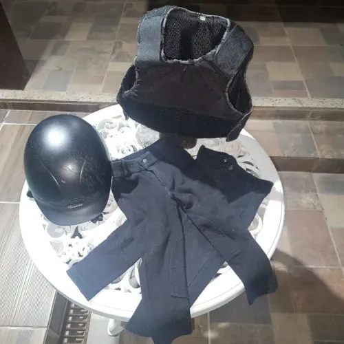 Hipismo capacete colete 