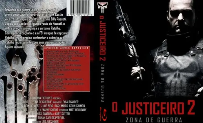 o justiceiro em zona de guerra bluray