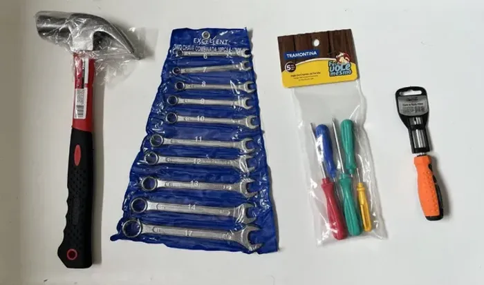 Kit de ferramentas novas