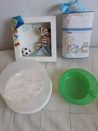 Kit de coisas pra bebês