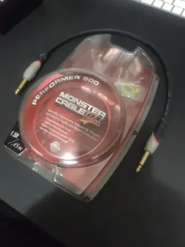 De$180 por$120 Cabo Monster Cable Performer 500 Para Pedais 45cm