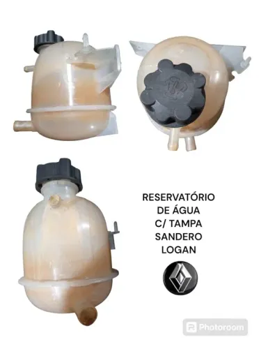 Reservatório de água c/ tampa do Renault Sandero Logan
